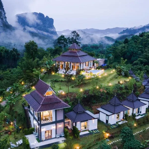 Magical Mountain View Resort，位于Ban Bang Bon的酒店
