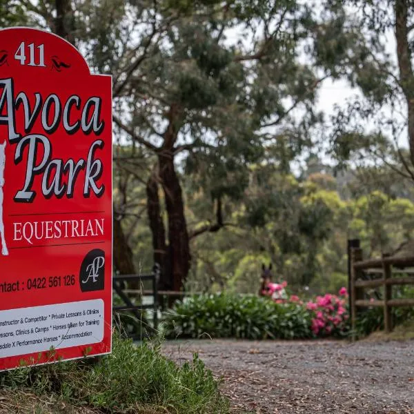 Avoca Park Equestrian Farmstay，位于Macclesfield的酒店