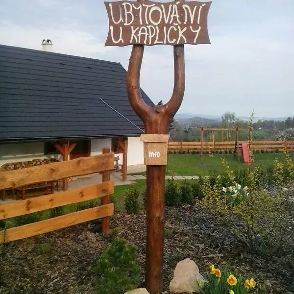 Chalupa U kapličky，位于Chuchelna的酒店