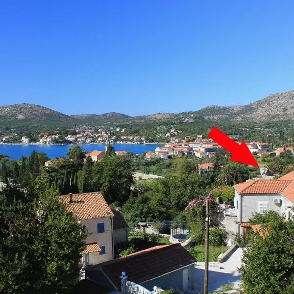 Apartments with a parking space Slano, Dubrovnik - 8540，位于Doli的酒店