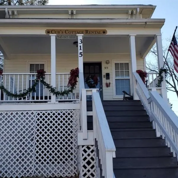 Cubs Cottage，位于Shenandoah Forest的酒店