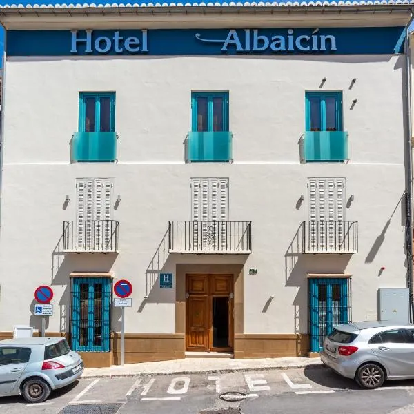 Hotel Albaicín - Auto Check-in，位于Villafranco de Guadalhorce的酒店
