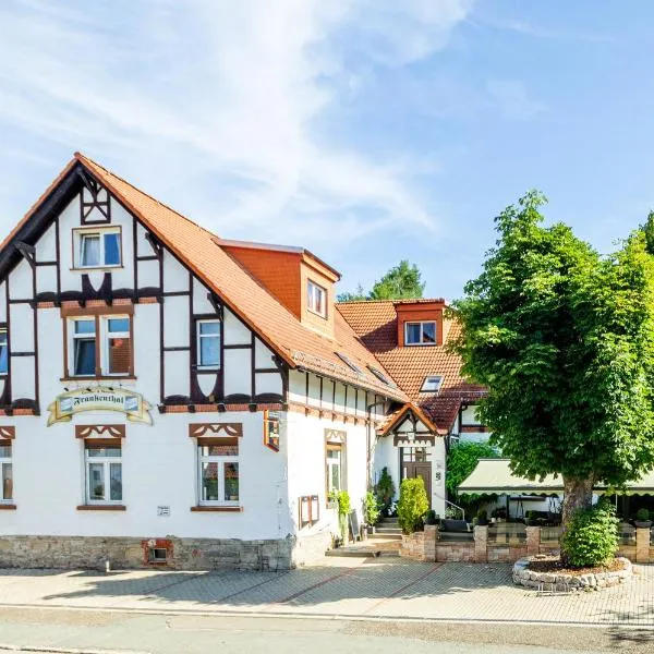 Gasthof und Pension Frankenthal - garni，位于Münchenbernsdorf的酒店