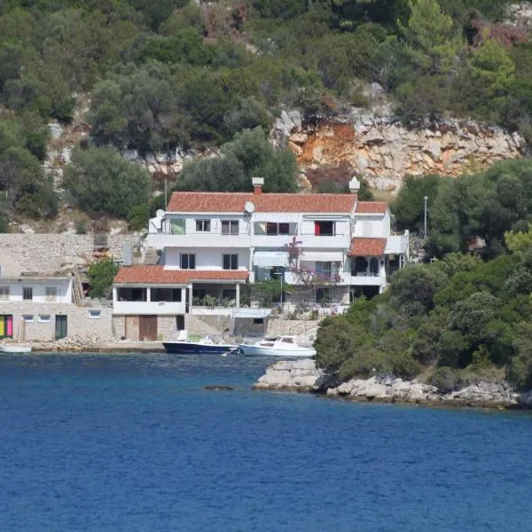 Apartments by the sea Pasadur, Lastovo - 8391，位于拉斯托伏的酒店