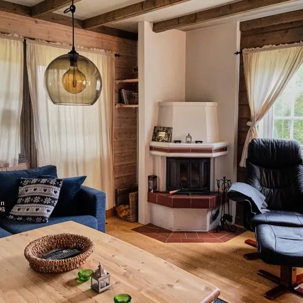 Nice apartment in Trysil ski in-out, sauna and view，位于特吕西尔的酒店
