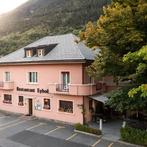 Hotel-Restaurant Eyholz，位于Ried-Brig的酒店