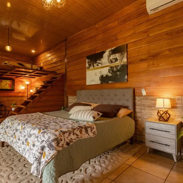 Bungalows Las Iguanas Arenal Volcano，位于福尔图纳的酒店