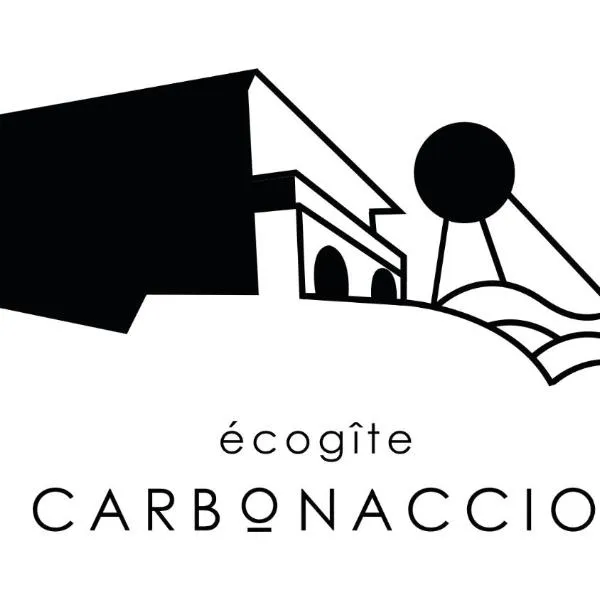 Eco lodge Carbonaccio，位于Canale-di-Verde的酒店