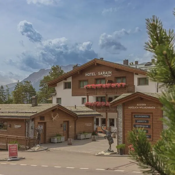 Hotel Sarain Active Mountain Resort，位于Lenz的酒店