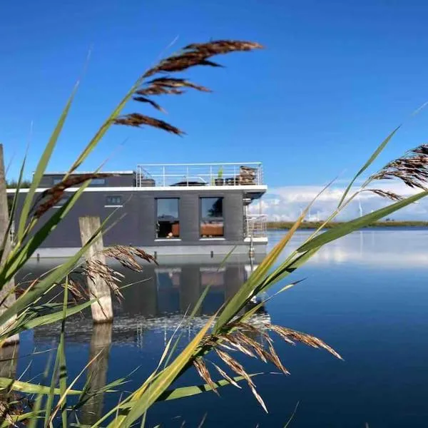 Hausboot Fritz im Wangermeer，位于旺格兰的酒店