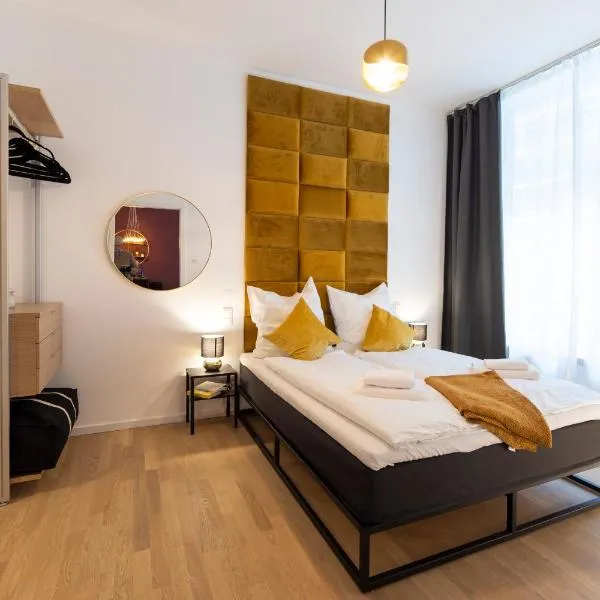 Pure Berlin Apartments - for up to 5 guests near Uber Arena, central, stylish，位于柏林的酒店