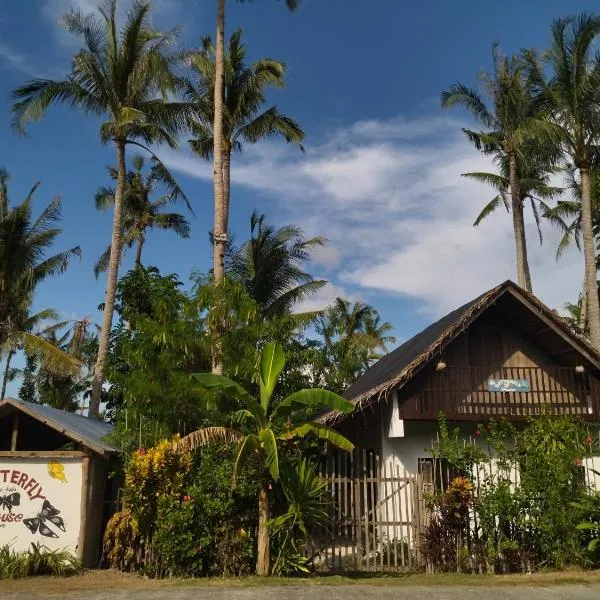 BUTTERFLY HOUSE, Libertad, General Luna, Siargao, Filipinas，位于Maasin的酒店