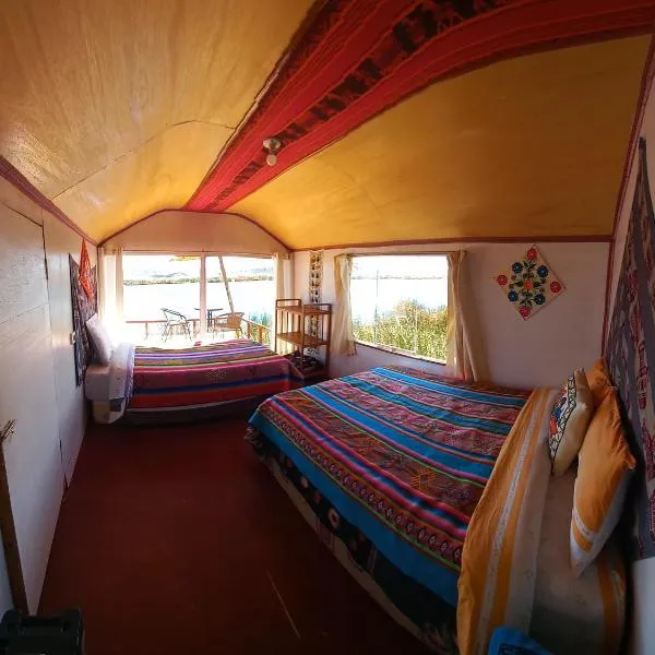 Uros Titicaca Khantaniwa Lodge，位于Uros的酒店