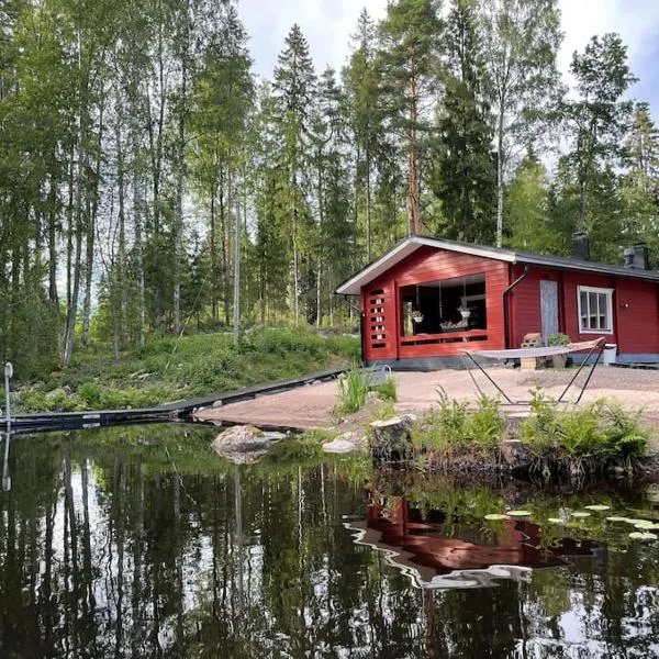 Katiskosken joenrantamökki，位于Loppi的酒店