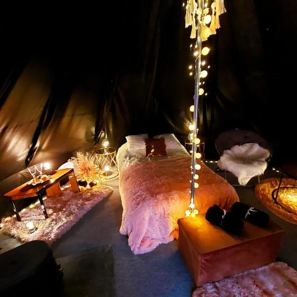 Glamping in - luxury tent，位于Žiūrai的酒店