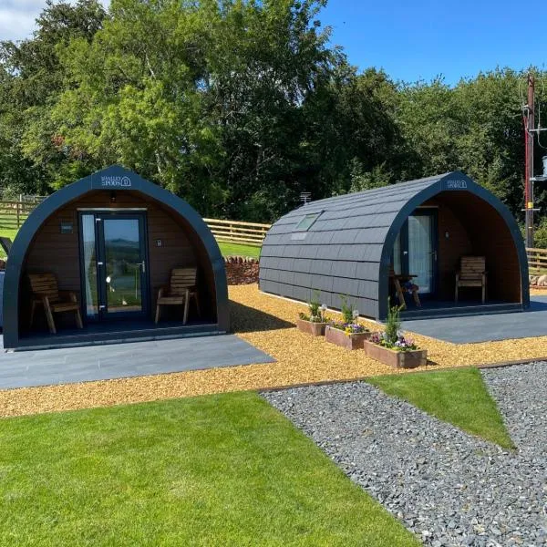 Craigend Farm Holiday Pods - The Curly Coo，位于邓弗里斯的酒店