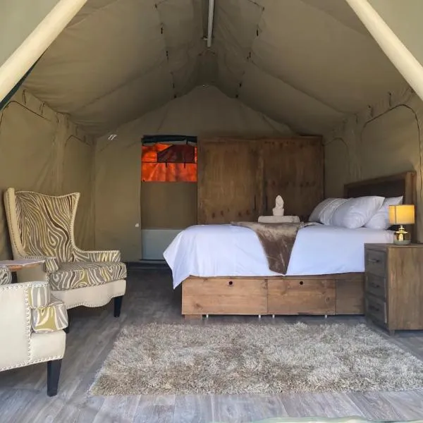 Vlakkieskraal Farmstay - Nyala Tented Camp，位于贝拉贝拉的酒店