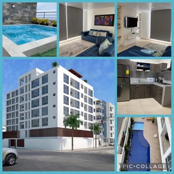 Alquilo hermoso departamento en Salinas, Ecuador，位于萨利纳斯的酒店