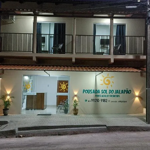 Pousada Sol do Jalapão，位于托坎廷斯州蓬蒂阿尔塔的酒店