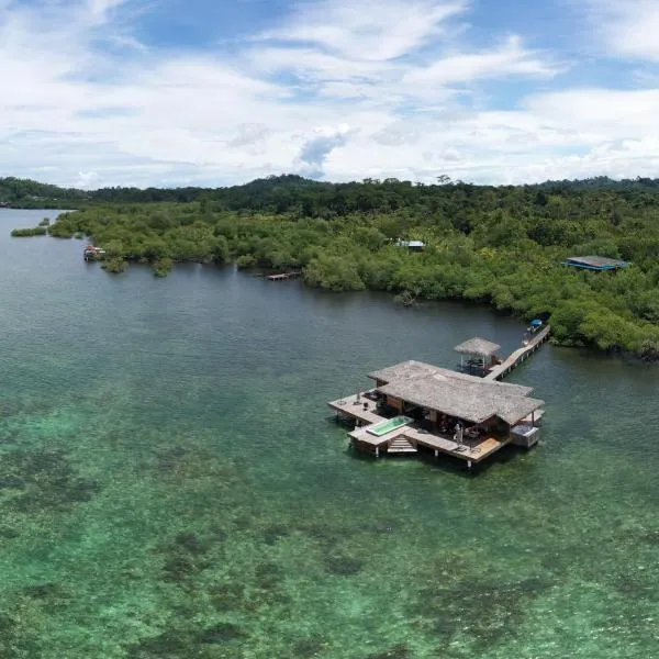 Eco-Lodge Bocas Coral Reef - Over water villa & birds house，位于Botabite的酒店