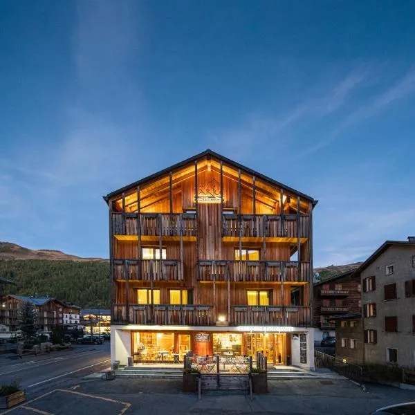 拉瑞斯酒店，位于Livigno的酒店