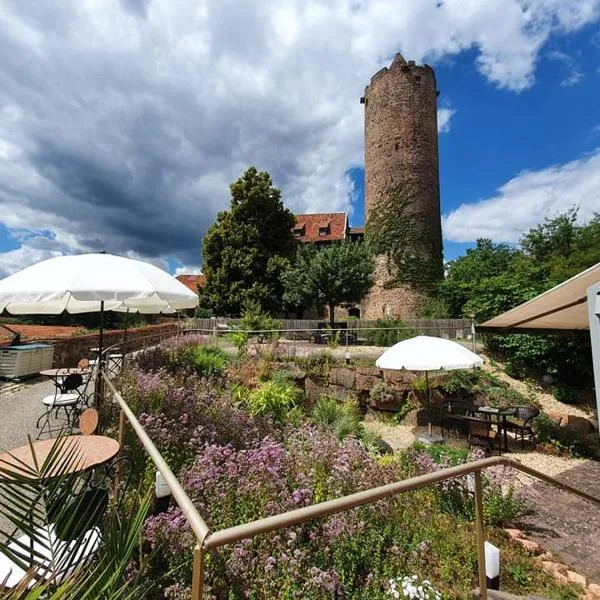 Hotel & Café Schachtenburg，位于Üllershausen的酒店