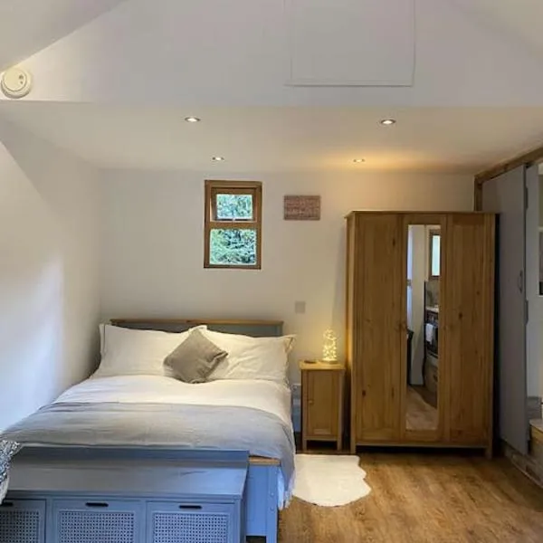 Cosy 1 bedroom country lodge with free parking，位于Watlington的酒店