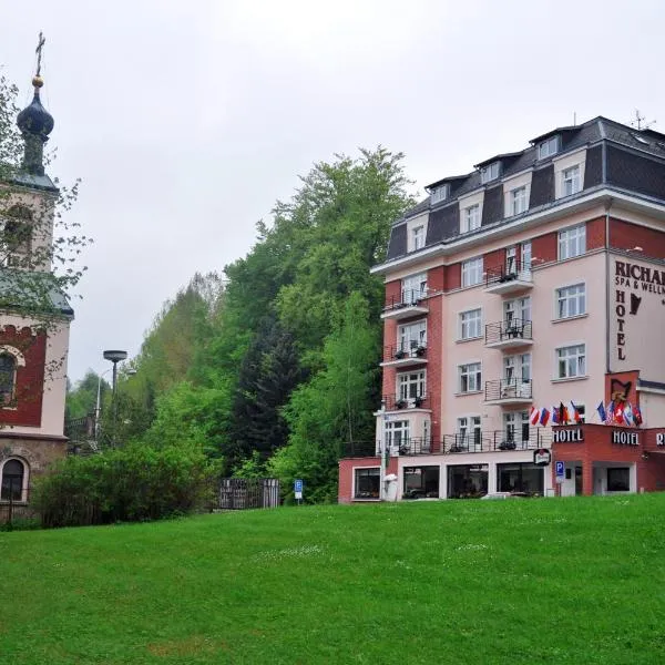 Hotel Richard Spa & Wellness，位于Velká Hleďsebe的酒店