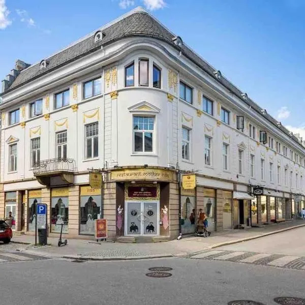 Moderne leilighet midt i sentrum av Fredrikstad，位于萨普斯堡的酒店