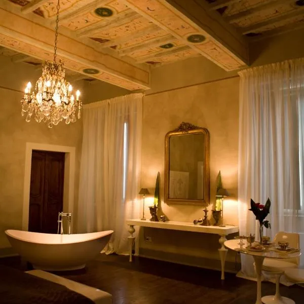 帕拉索朋塔多西温泉酒店，位于Castel Ritaldi的酒店