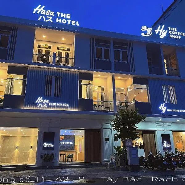 Hasu The Hotel，位于Ấp Rạch Mẹo的酒店