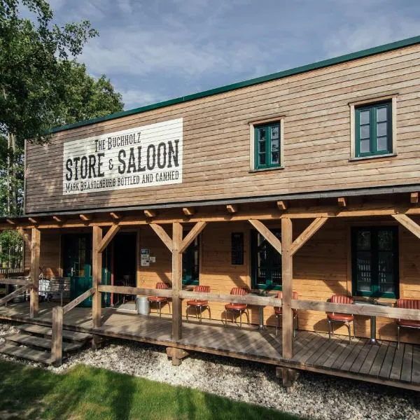 Buchholz Saloon，位于Altlandsberg的酒店