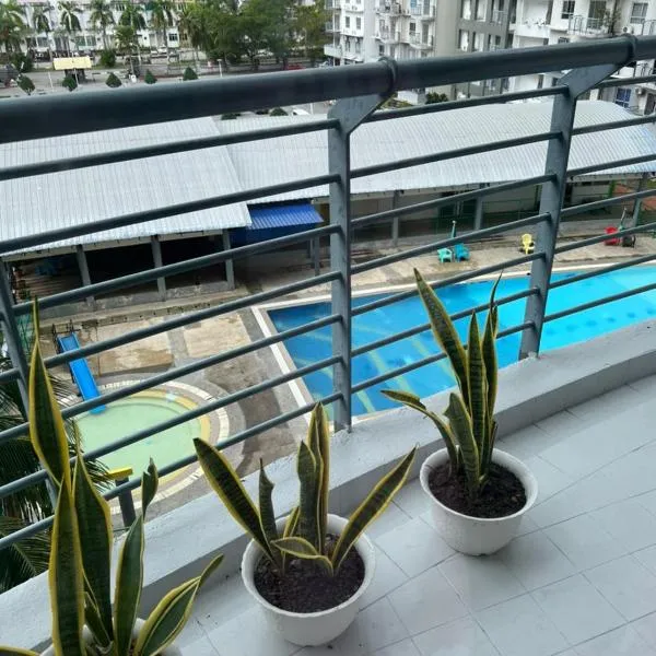 PD VIP Pool View w WiFi - Anugerah Staycation，位于波德申的酒店