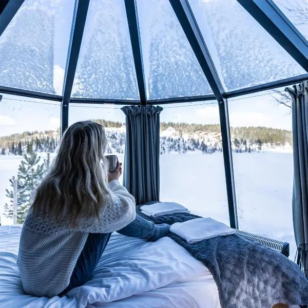 Lake Igloo Ukkohalla，位于Komula的酒店