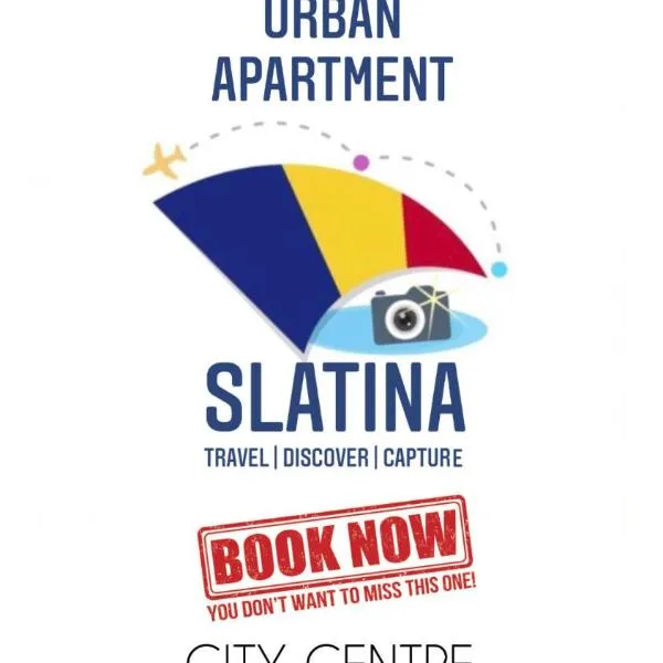 URBAN Apartment - Slatina City Centre，位于Brebeni的酒店