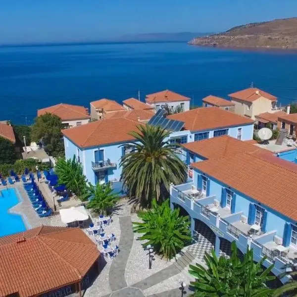 Blue Sky Hotel - Petra - Lesvos - Greece，位于帕特雷的酒店