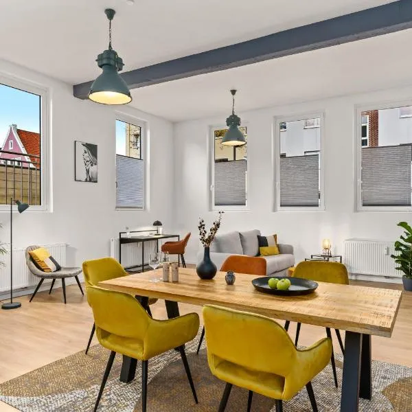 MEL&BENS Loft-Appartements Terrasse Weserstadion，位于不莱梅的酒店