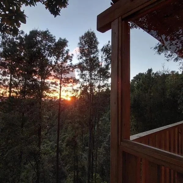 Cabaña en el Bosque de San José del Pacífico，位于El Pacífico的酒店