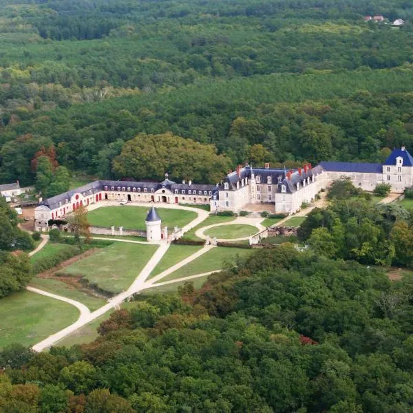 Chambres d'hôtes au Château de Gizeux，位于Parçay-les-Pins的酒店