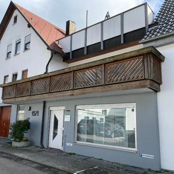 Schwabennestle - Ferienwohnung Albstadt-Onstmettingen，位于Stein的酒店