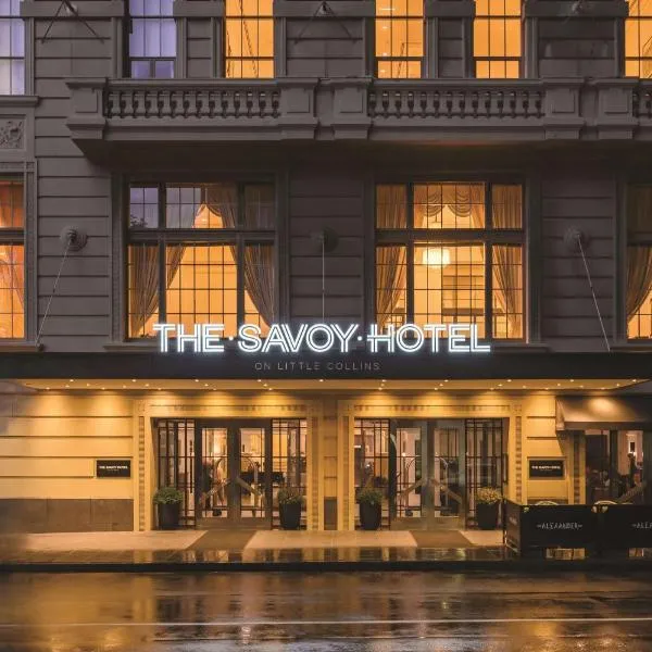 The Savoy Hotel on Little Collins Melbourne，位于墨尔本的酒店