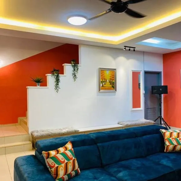 The Green Semenyih Homestay Family Suites 14 PAX，位于士毛月的酒店