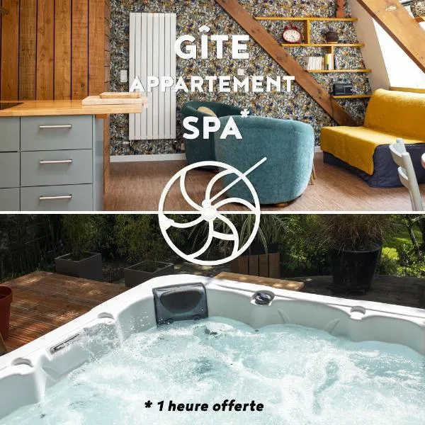 Ty Puns - Gîte écoresponsable dans un espace verdoyant en centre-ville，位于莫尔莱的酒店