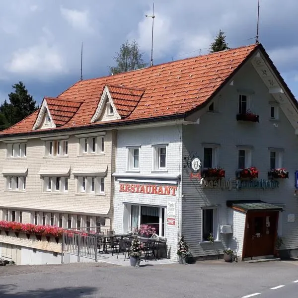 Schwellbrunn,Ferienwohnung mit Säntissicht，位于黑里绍的酒店