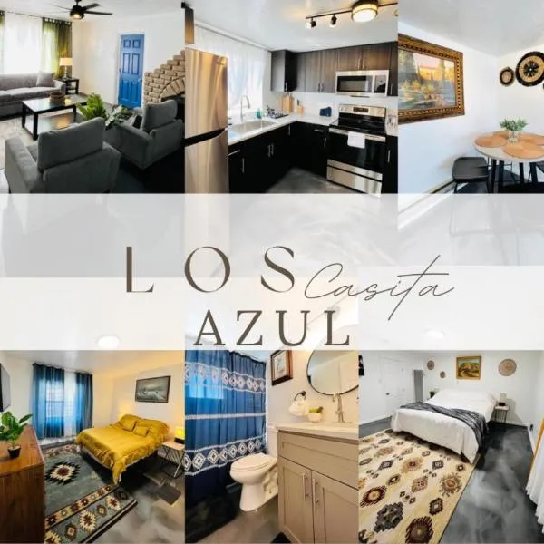 Los Casita Azul- Cozy Blue House，位于Belen的酒店