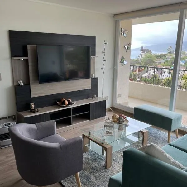 Hermoso Departamento Nuevo en el Corazón de Papudo，位于帕普多的酒店
