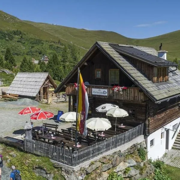 Zirbenhütte am Falkert auf der Heidi-Alm，位于图拉彻霍赫的酒店