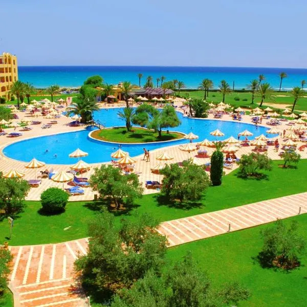 Hotel Nour Palace Resort & Thalasso Mahdia，位于Al Baqāliţah的酒店