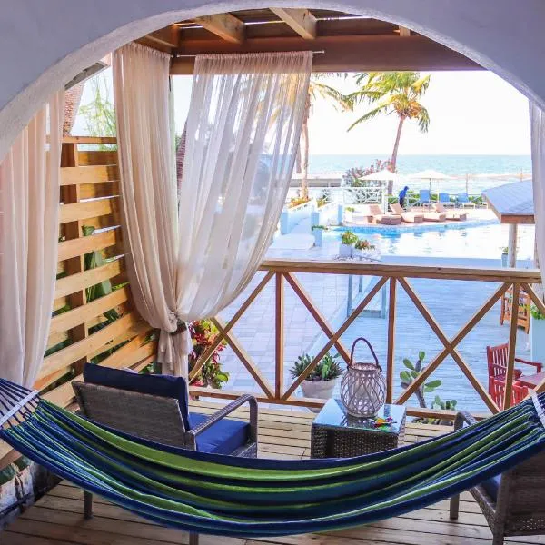 海洋点度假酒店及Spa-仅限成人入住，位于Five Islands Village的酒店