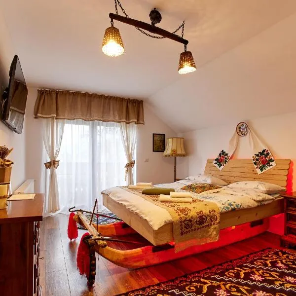 Grădina Lu' Ion -A Home Away From Home & Chic Restaurant Traditional，位于上维谢乌的酒店